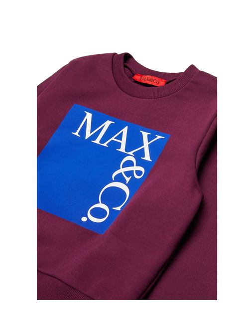 Felpa, bambina, logata. MAX&CO. | MX0037 MX056MX40A